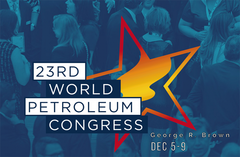 23rd World Petroleum Congress just kicked off in Houston this Sunday